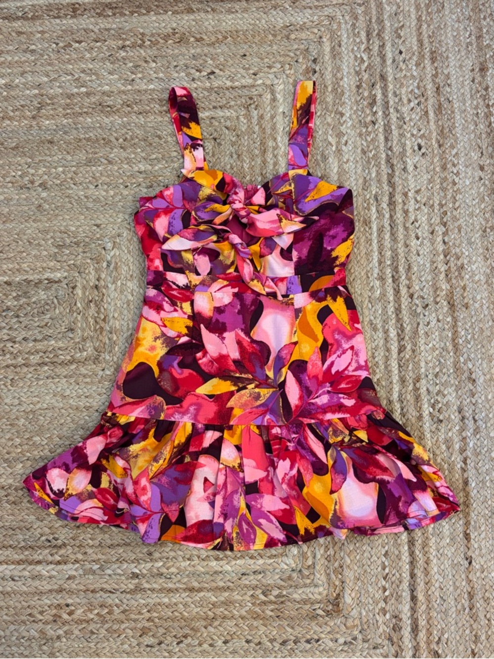 Vestique Floral Mini Dress